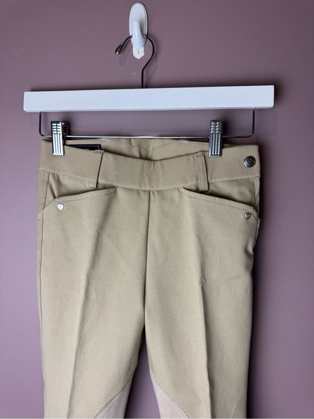Ariat Equestrian Breeches Pants - Girls Size 10 - Picture 3 of 10